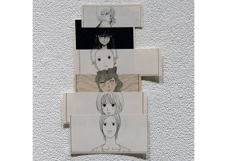 牛島光太郎の作品『コラージュ』。異なるマンガのコマの中の線や形をつなげ、物語をつくりかえる作品。